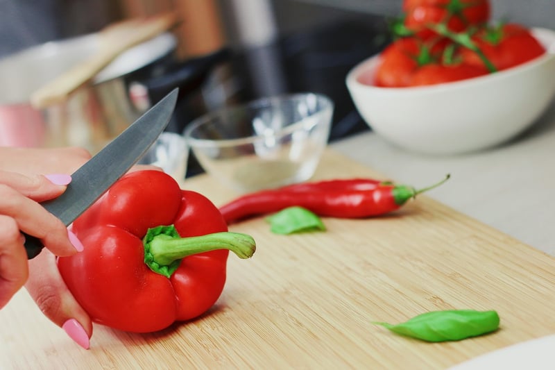 Colorful bell peppers