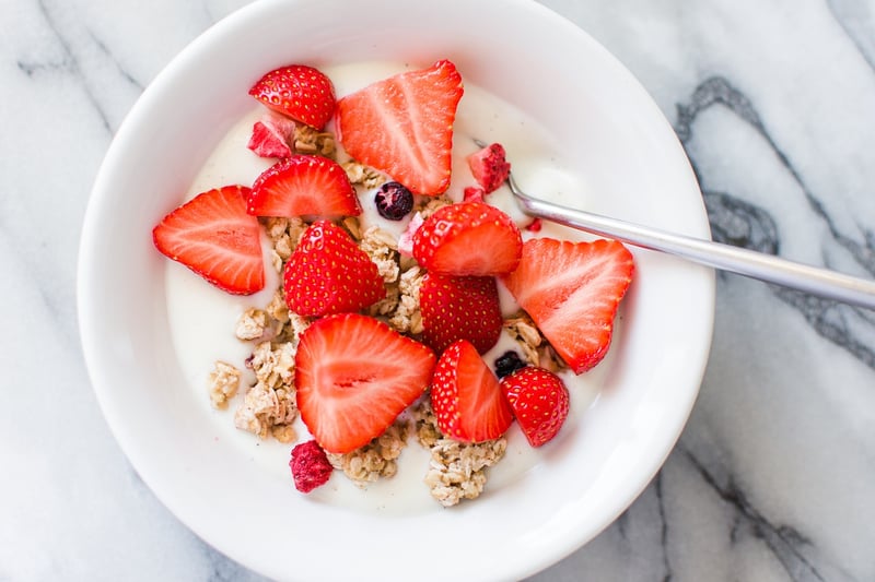 Fresh strawberries